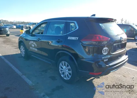 2019 Nissan Rogue S из США, поврежденный, VIN 5N1AT2MV4KC808684